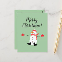 Joyeux Noël mignon Snowman Frosty