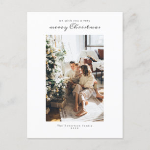 Carte postale Joyeux Noël moderne