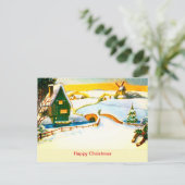 Carte Postale Joyeux Noël néerlandais (Debout devant)