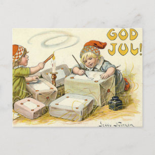 Carte Postale Joyeux Noël par Jenny Nystrom