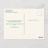 Carte Postale Joyeux Noël Photo Fun Teddy Bear Pilot (Dos)