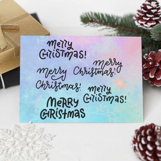 Carte Postale Joyeux Noël super