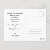 Carte Postale Joyeux Noël - un arbre de Noël cachoube incroyable (Dos)