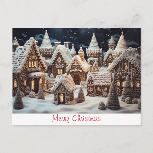 Carte Postale Joyeux Noël vintage (Devant)