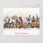 Carte Postale Joyeux Noël vintage (Devant)