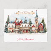 Carte Postale Joyeux Noël vintage (Devant)