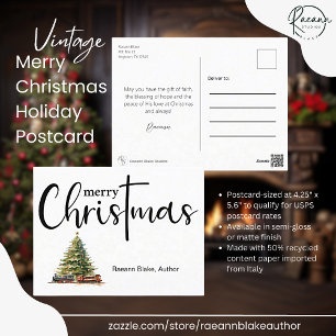 Carte postale Joyeux Noël vintage