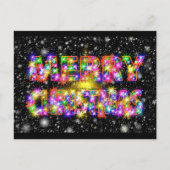 Carte Postale Joyeux Noël Wow ! (Devant)