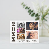 Carte Postale Joyeux Nouvel An 2023 5 Photo Collage (Debout devant)