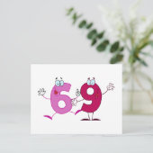 Carte Postale Joyeux numéro 69 (Debout devant)