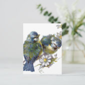 Carte Postale Joyeux oiseaux Vintages (Debout devant)