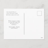 Carte postale Joyeux Ours Noël Photo Fête (Dos)