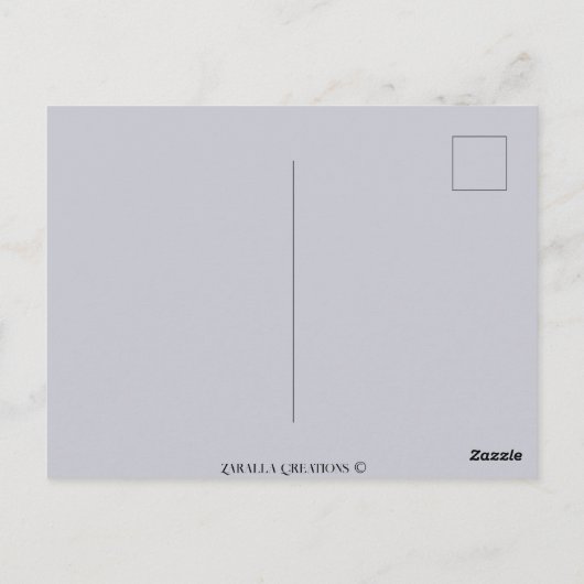 Carte Postale Joyeux papillons et fleurs d'anniversaire (Dos)