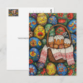 Carte Postale Joyeux Pâques (Devant / Derrière)