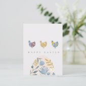 Carte Postale Joyeux Pâques (Debout devant)