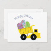 Carte Postale Joyeux Pâques (Devant / Derrière)