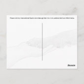 Carte Postale Joyeux Pawscrossing ! -Carte postale (Dos)