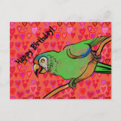 Carte Postale Joyeux perroquet (Devant)