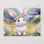 Carte Postale Joyeux petit lapin 2, Pâques (Devant)