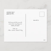 Carte postale Joyeux petit Noël (Dos)