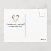 Carte Postale Joyeux pingouin de Noël (Dos)