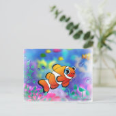 Carte Postale Joyeux poisson clown (Debout devant)