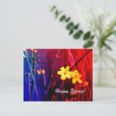 Carte Postale Joyeux Printemps (Debout devant)