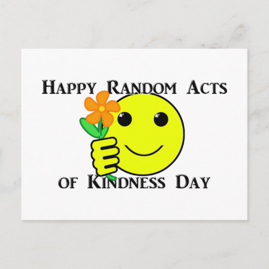 Carte Postale Joyeux Random Acts of Kindness Day (Devant)