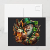 Carte Postale Joyeux Saint-Patricks (Devant / Derrière)