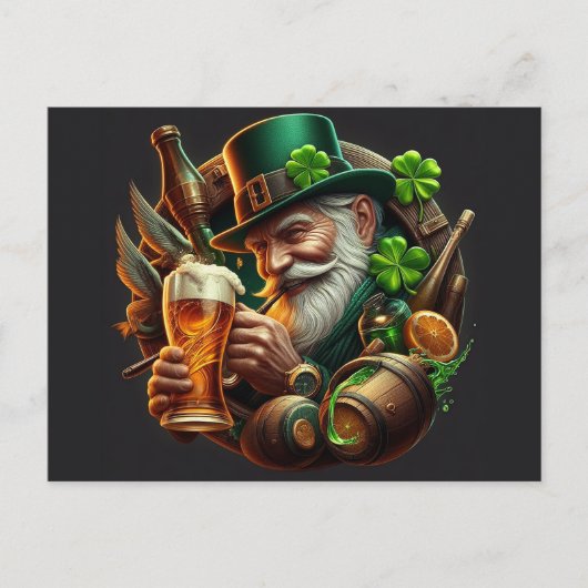 Carte Postale Joyeux Saint-Patricks (Devant)