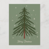 Carte Postale Joyeux sapin de Noël (Devant)