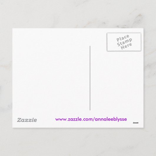 Carte postale Joyeux sapin de Noël (Dos)