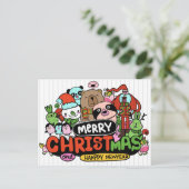 Carte postale Joyeux Slothmas (Debout devant)