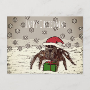 Carte postale Joyeux Spider Christmas