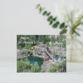 Carte Postale Joyeux St. Patrick's Day (Debout devant)