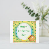 Carte Postale Joyeux St. Patty&apos ; s Day (Debout devant)