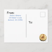 Carte postale Joyeux Sticky Bun Holidays (Dos)