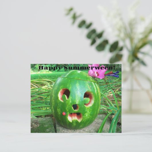 Carte Postale Joyeux Summerween ! (Debout devant)