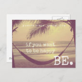 Carte Postale Joyeux sur Beach Costa Rica Postcard (Devant / Derrière)