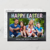 Carte Postale Joyeux tableau de bord de Pâques (Devant / Derrière)