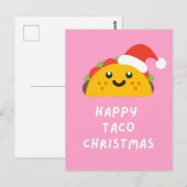 CARTE POSTALE JOYEUX TACO NOËL (Devant / Derrière)