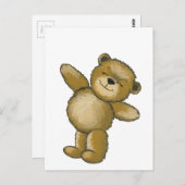 Carte Postale Joyeux Teddy (Devant / Derrière)