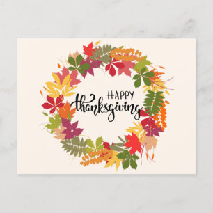 Carte Postale Joyeux Thanksgiving