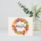 Carte Postale Joyeux Thanksgiving (Debout devant)