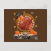 Carte Postale Joyeux Thanksgiving (Devant)