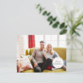 Carte postale Joyeux timbre de Noël (Debout devant)