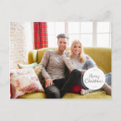 Carte postale Joyeux timbre de Noël (Devant)