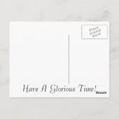 Carte Postale Joyeux timbres de retraite du monde (Dos)