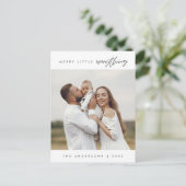 Carte Postale Joyeux Tout, Noël, Photo de famille (Debout devant)