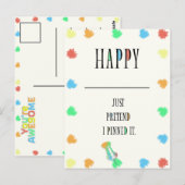 Carte Postale Joyeux Toute Occasion (Devant / Derrière)